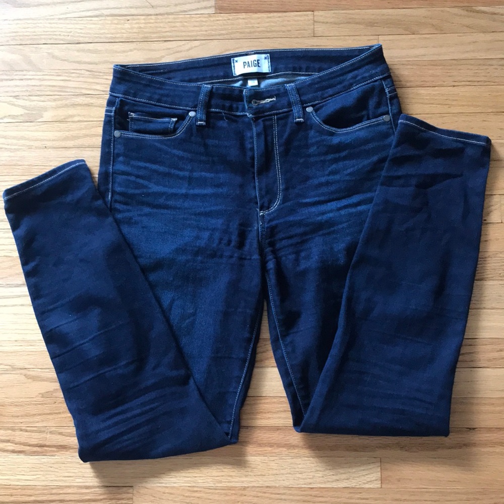 Paige Hoxton Ankle Skinny Jeans.